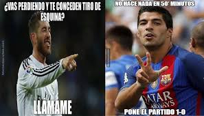 Nacho es el espíritu del madrid que nunca se rinde'. Barcelona Vs Real Madrid Memes