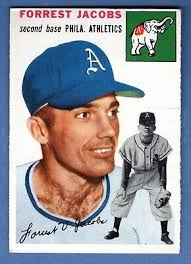 1954 Topps # 129 Forrest Jacobs