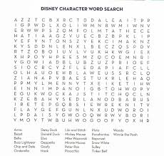 A great collection of word search puzzles covering disney movies, characters, songs and villains. Disney Word Search Puzzles