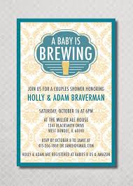 Couples Baby Shower Invitation Baby Is Brewing By Pinchofspice 15 00 Beer Baby Shower Couples Baby Shower Invitations Couples Baby Showers