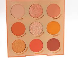 You can even mix in other colors for a cool creative styling. Colourpop Orange You Glad Eyeshadow Palette Review Swatches Musings Of A Muse