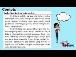Menyimpulkan Isi Teks Youtube