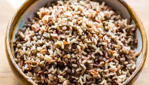 In a medium pot, combine the rice, milk, syrup and nutmeg. Brown Jasmine Rice With Puy Lentils Fragrant Rice With Nutty Flavour