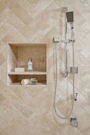 Neutral Tile Shower Design Ideas Pictures Remodel And Decor Shower Tile Shower Tile Designs Bathroom Remodel Tile