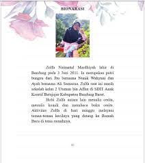 Karena tugas editor banyak dan masih banyak naskah masuk, naskah atau artikel yang baik tersebut akhirnya tereliminasi, hanya karena di dalam biodatanya tidak ada nomor yang bisa dihubungi atau no tidak aktif. Serpihan Mimpi Namanya Zulfa Naimatul Sdit Anak Kreatif Facebook