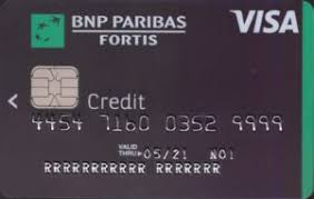 Individuele klant, gezin, ondernemer, jongere, vermogende cliënt, expat. Bank Card Visa Classic Bnp Paribas Fortis Belgium Col Be Vi 0027