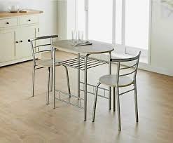 Unlike a breakfast table, which usually seats four or more in the kitchen, a kitchen bistro set is very petite and is only meant to hold two or three. Small Dining Table And Chairs Modern Oval Bistro Set Small Breakfast Kitchen 93 51 Picclick