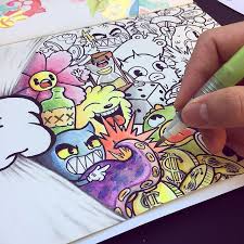 I really like playing the game and thought it would be cool to draw the iconic character! Doodle Art Vexx Cute Novocom Top