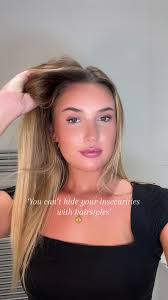 me & hiding my insecurities with hairstyles🤝