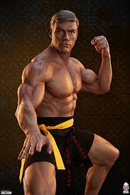 He started martial arts at the age of 11, his father introduced him to martial arts. Jean Claude Van Damme Statue 1 3 Shotokan Tribute 57 Cm Blacksbricks