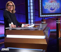 Mayim bialik hopes to make a statement with her outfits as 'jeopardy!' guest host. First Look At Katie Couric As Jeopardy Guest Host People Com