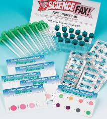 Freshwater Pollution Testing Full Size Lab Kit Refill