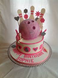 Pink Bowling Cake Bowling Cake Bowling Birthday Cakes Cake