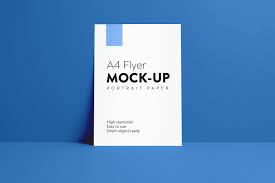 Design bolts | free mockup psd files & tech•. 12 Free Landscape Portrait A4 Flyer Mockup Psd Set Good Mockups
