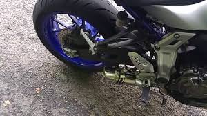 The previous owner for my truck had from the muffler back made out of aluminized steel and it rusted. Yamaha Mt 09 Black Widow Exhausts By Wootroot