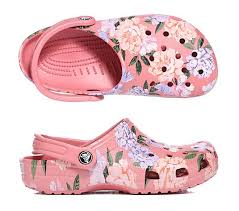 Crocs damen wrap colorlite balle slipper. Crocs Damen Clog Sommerliche Dessins Ultraleicht Fersenriemen Qvc De