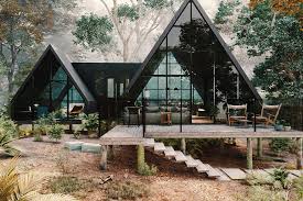 Small cabins with lofts loft framing loft after insulation and small a frame cabin plans with loft. Traditional And Cozy A Frame Cabins That Prove This Architectural Trend Will Never Fade Away Yanko Design