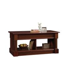 Lift top storage coffee table. Sauder Palladia Lift Top Coffee Table Cherry Office Depot