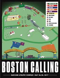 You Are Here Boston Calling Unveils Site Map For Spring
