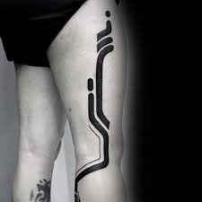 Two black lines leg tattoo meaning. Top 43 Simple Line Tattoo Ideas 2021 Inspiration Guide