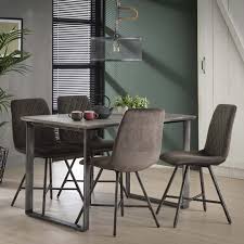 Soyez dans la tendance grâce à nos nombreuses tables de salle à manger ! Table A Manger Industrielle En Bois Diego Matelpro