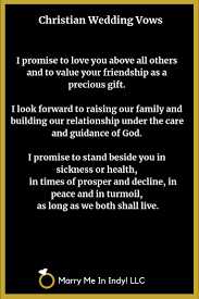 Christian Wedding Vows Christian Wedding Vows Traditional Wedding Vows Christian Wedding