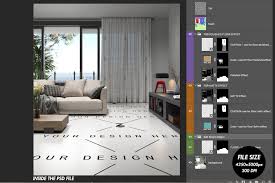 Floor Mockup Livingroom Scene Sm11 Surface Design Your Design Flooring