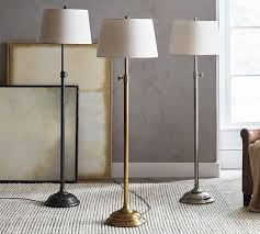 Floor Lamps Standing Lamps Pottery Barn In 2020 Adjustable Floor Lamp Lamp Floor Lamp