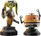Diamond Select:STAR WARS REBELS HERA AND CHOPPER BUST
