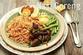 Masam Manis Nasi Goreng Belacan Spesial Resep Masakan Makanan Rebusan