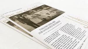 Meine eltern haben im mai goldene hochzeit und ich würde ihnen gern die einladungskarten machen, aber welchen text schreib ich da rein. Festzeitung Goldene Hochzeit