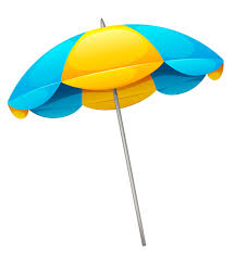 Yellow Blue Beach Umbrella Png Clipart Blue Beach Umbrella Clip Art Blue Beach