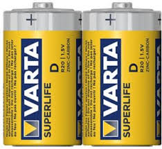 Varta consumer batteries gmbh & co. Pack Of 2 Varta Batteries Super Life Size D Buy Online Batteries At Best Prices In Egypt Souq Com