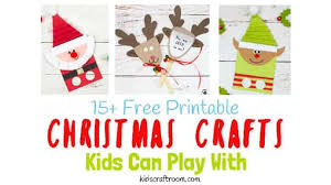 Buffalo plaid printable from six clever sisters. Free Printable Christmas Crafts For Kids To Play With Kids Craft Room