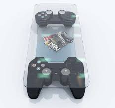 Modern coffee tables serve a variety of functions — and look darn good doing it. Video Game Furniture The Playstation Controller Coffee Table Is For Hardcore Gamers
