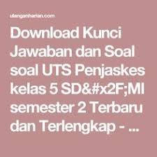 Pin Di Kelas 5 Pjok