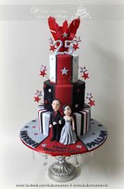 There are 1558 25 anniversary cake for sale on etsy, and they cost $11.64 on average. Red Carpet Theme Cake For 25th Wedding Anniversary Anniversary Cake 25th Wedding Anniversary Themed Cakes