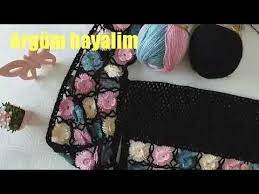 Motifli Yelegin Arkasi Youtube Orgu Tig Isleri Desenler