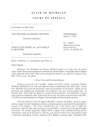 STATE OF MICHIGAN COURT OF APPEALS