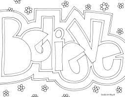 Check out amazing coloringpages artwork on deviantart. Word Coloring Pages Doodle Art Alley