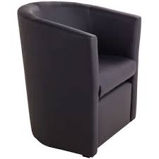Cabriolet Pouf Manon Coloris Gris En Pu Vente De Tous Les Fauteuils Conforama