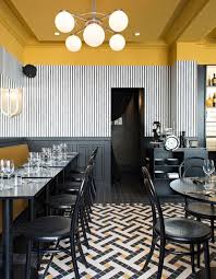 Black And White Restaurant Floor Tiles Pin By Allie T On Pub L Restaurant Restaurant Interior Design Modern Interior Design Restaurant Interior