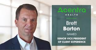 Welcome Brett Barton, our Senior Vice President of Client Experience at  Acentra Health! With 30+ years in #healthcare #technology and public sector  services, Brett will continue to ensure exceptional experiences for our