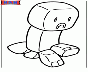 Minecraft coloring pages, a large collection for free printing. Minecraft Ocelot Coloring Pages Printable