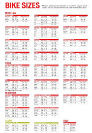 Specialized Mountain Bike Frame Size Chart Best Mountain