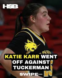 KATIE KARR WENT OFF AGAINST TUCKERMAN