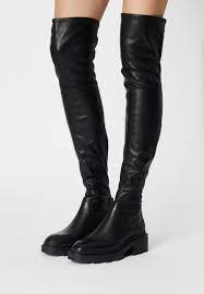 Ash Manhattan Over The Knee Boots Black Zalando Co Uk