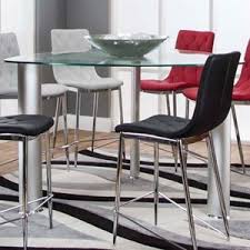 In this case the cg gets lifted if the board angles downward. Cramco Inc Turbo 54 Triangle Glass Top Counter Height Dining Table Value City Furniture Pub Tables