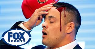 He currently plays as a running back for the san francisco 49ers of the national football league. Fans Mourn As Jarryd Hayne Is Violently Flogged To Death By Foxsports The Betoota Advocate