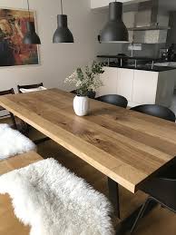 Eiche Tisch Rustikal Haus Deko Esstisch Und Bistrotisch
